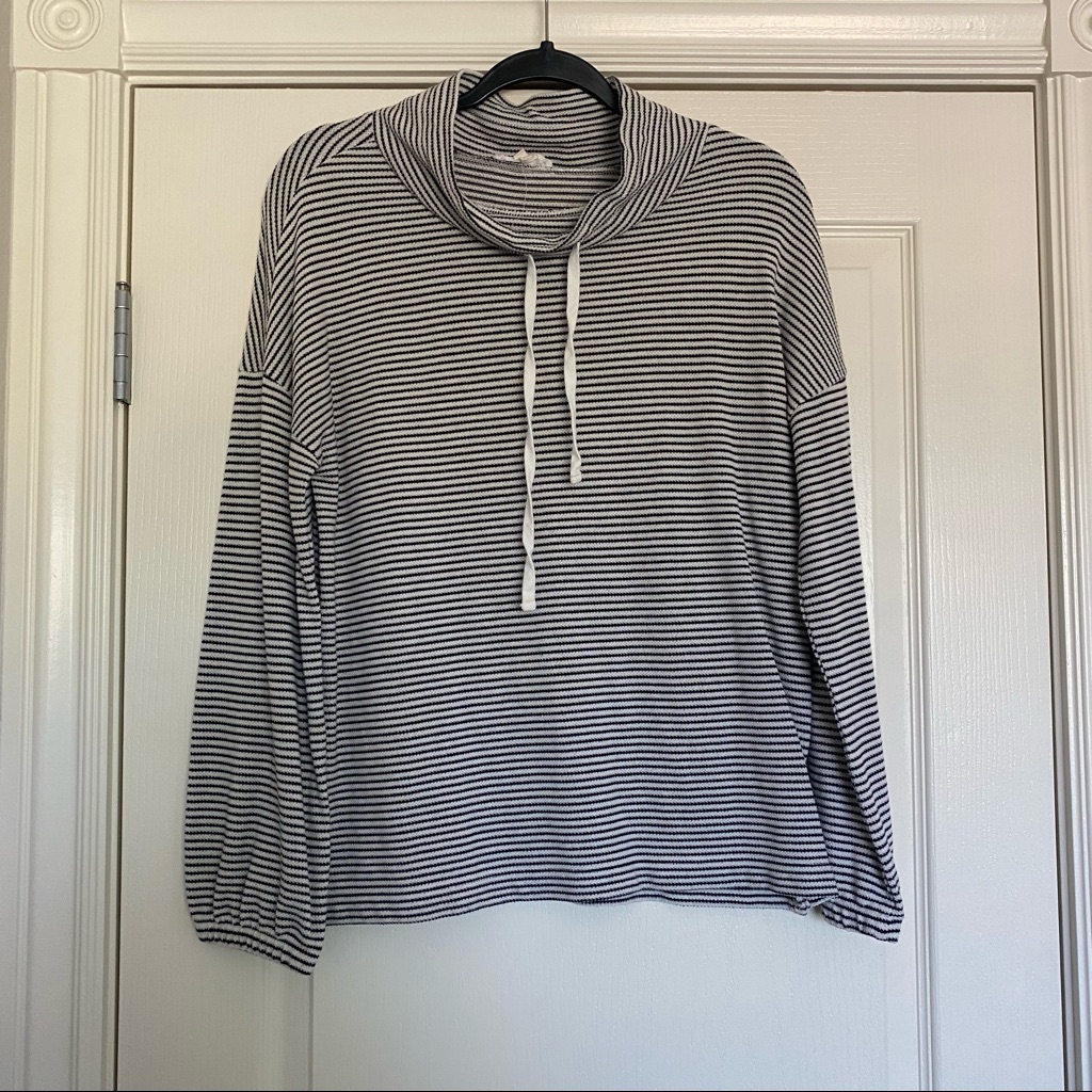 Loft Turtleneck Drawstring Pullover